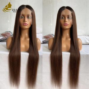 Quality 100% Virgin Peruvian Human Hair Water Wave Lace Front Wigs wholesale