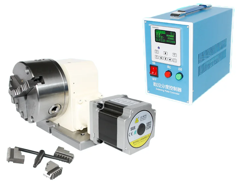 4th CNC Rotary Axis Tailstock For Metal Roller Cam Reducer