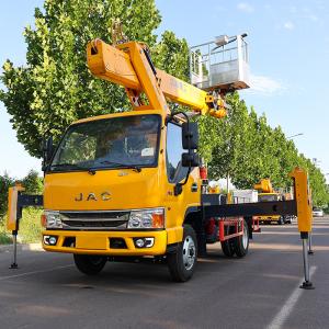 Quality 27m Remote control crane bucket lift aerial work platform truck elevator for sale wholesale
