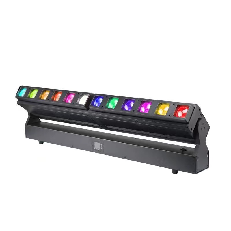 10pcs*40w 4 In 1 Rgbw DJ DMX Led swing Beam Bar 10*40W Moving Head Beam Stage Lights