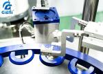 Automatic 10ml Glass Bottle Hair Oil Filling Machines With 4 Nozzles