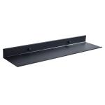 Bathroom Accessories Adhesive No Drilling Rack SUS304 Stainless Steel Black