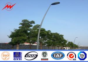 Quality High Mast Square / Yard / Industrial Street Light Poles Conical Galvanized wholesale