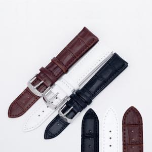 Quality Replacement 20mm Leather Watch Strap Bands With Quick Release wholesale