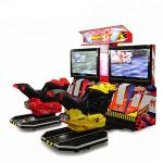 Indoor Game Equipment Bike Racing Arcade Machine English Or Chinese Version