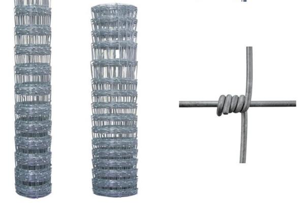 Cheap T Post 6ft Cattle Fence , 100m Long Farm Mesh Fencing for sale