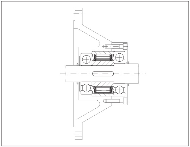 FXN31-17/60 Internal Freewheels 1 Way Sprag Backstop Clutch