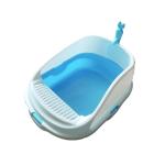 Plastic Modern Kitty Litter Box , Fashionable Enclosed Cat Litter Box