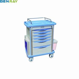 Quality ABS Crash Cart Emergency Medicine 850 X 520 X 950mm wholesale