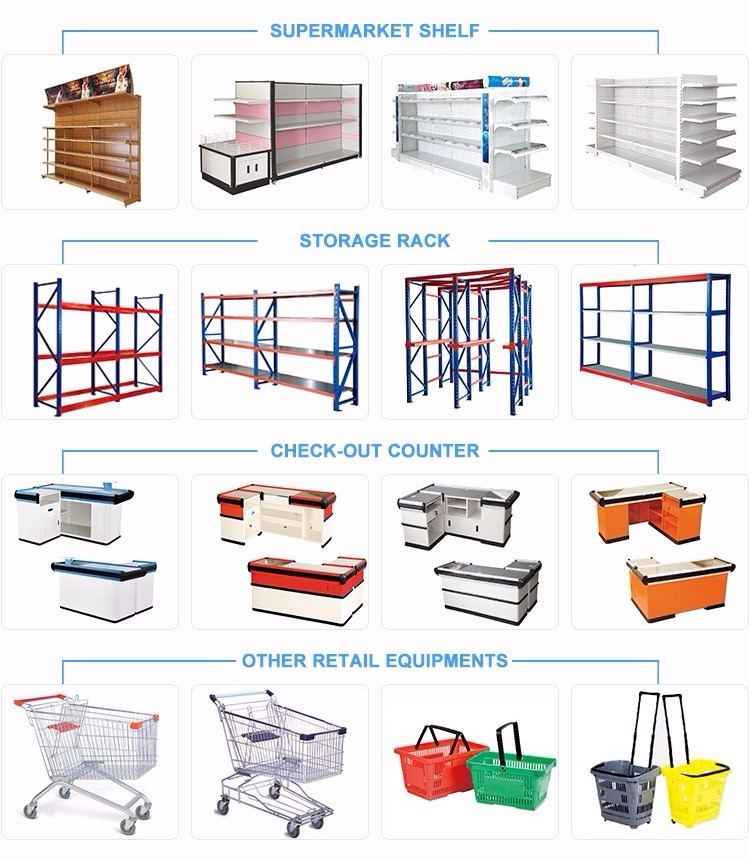 Metallic Convenience Store Checkout Counter L1800xW1200xH850MM Anti Rust