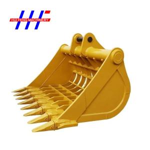 Quality NM400 Skid Steer Skeleton Bucket 0.1m3 Skid Steer Skeleton Rock Bucket wholesale