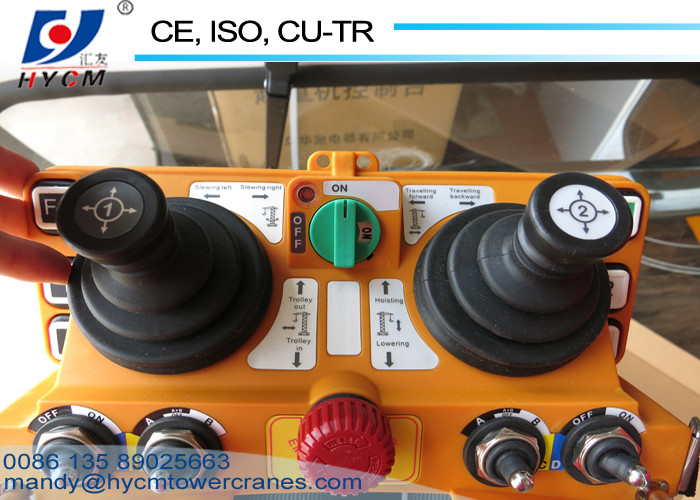 1.6*1.6*3m Split Mast 8ton Double Slewing QTZ80(5513/6010) Construction Tower Crane