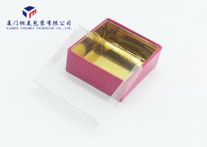 Quality Clear PET Cover For Various Kind Boxes Hard Plastic Box Packaging 6.2X6.2X2cm wholesale
