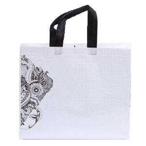 Quality Lightweight Tote Shopping Non Woven Reusable Bags Stylish With Handles wholesale