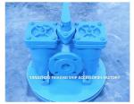 Duplex Oil Filter & Double Oil Strainers Model AS16050 CB/T425 Cast Iron Body