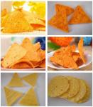 3000 KG Capacity Fried Bugles Chips Snacks Production Line For Food