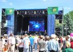 Ultra Thin SMD Rental LED Display Full Color P12mm For Commercial Advertising