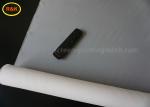 White Color Polyester Bolting Cloth , High Tension Screen Printing Mesh Material