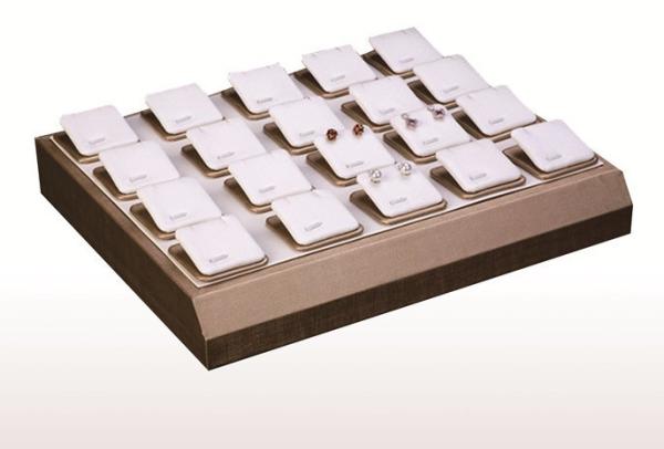 Leather Pendant Jewelry Storage Trays Heat Transfer Imprinting For Jewellery