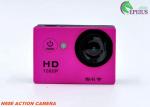 1080P N9SE Wifi Action Camera Water Resistant With 2G2P Glass 140° Fish Eye Wide