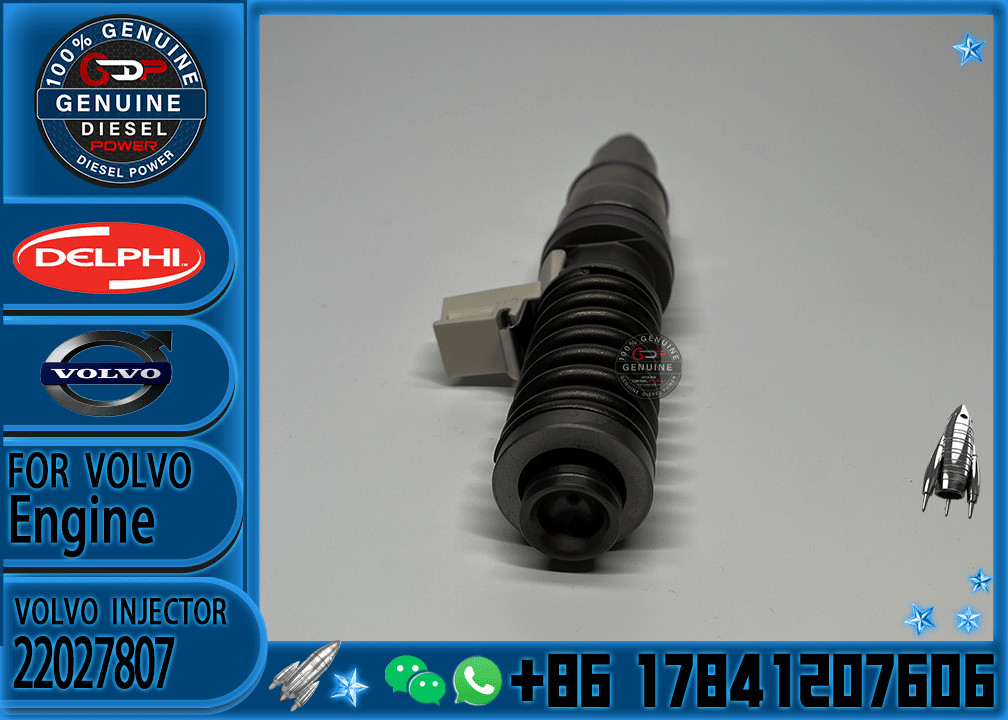 Diesel Fuel Injector Assembly 33800-84700 22027808 22027807 BEBE4B03001 Common Rail Injector Use For Volvo Mack Fit Hyundai E3.5