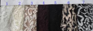 Quality Multi-colors Fashion Brushed Lace Mesh Fabric Water Soluble CY-LQ0023 wholesale