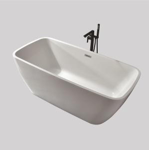 Quality Adult Fiberglass Acrylic Free Standing Bathtubs Bathroom 55 Inch 1-2 Person wholesale