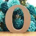 Nontoxic Standing 3.94in Wooden Letters Alphabet For Wedding