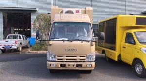 Quality LED Screen Car And Audio Outdoor Advertising Roadshow Stage Truck Diesel Manual wholesale