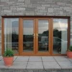2.0mm Aluminum Casement Door Anodizing Interior Commercial