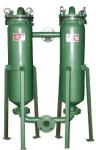 Industrial Bags Duplex Pressure Filters Pressure 0.4MPA Used Extile Chemicals ,
