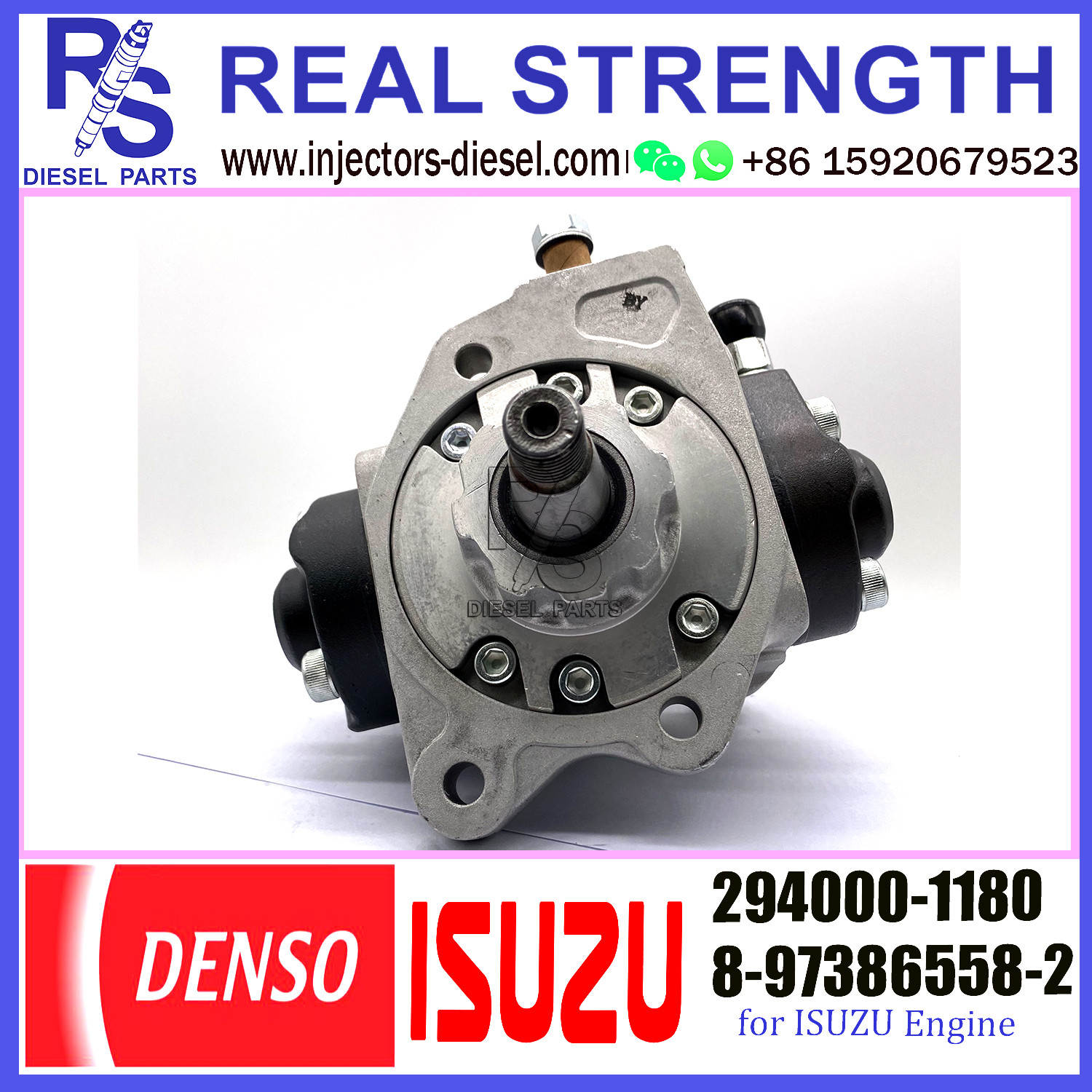 FOR isuzu 4HK1 Diesel Fuel Injection Pump 294000-1180 8-97386558-2 denso FUEL PUMP