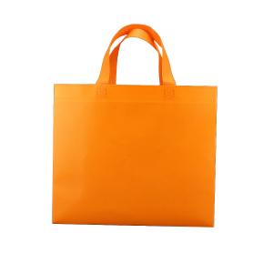Quality Biodegradable die cut non-woven shopping bags with logos custom printed recycled grocery eco friendly reusable bags wholesale