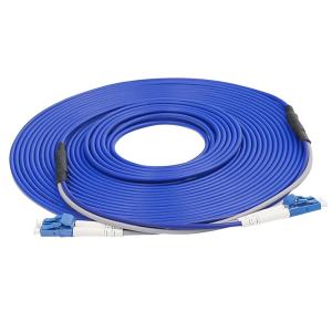 Quality 2 Core LC SC FC ST 30m Armored Fiber Optic Cable 1310nm Single Mode wholesale