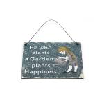 Vintage Style Decorative Metal Plaque Signs 15 X 12 X 0.1 Cm ISO Approved