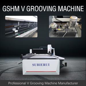 Quality 1240 Hydraulic High Speed V Grooving Machine For Stainless Steel Ornament Production wholesale