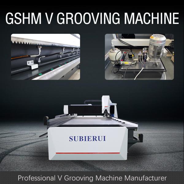 1240 Hydraulic High Speed V Grooving Machine For Stainless Steel Ornament