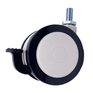 Quality Medical Caster Locking Wheels Polyurethane Hospital Bed 3inch wholesale