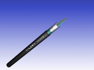Quality IEC 60794-1 FRP Outdoor Fiber Cable Gel Filled Fiber Optic Cable GYDXTW wholesale