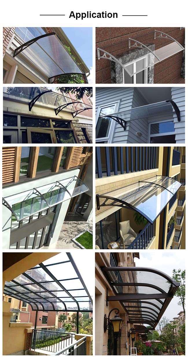 Anti Freezing Polycarbonate Car Shade Awning