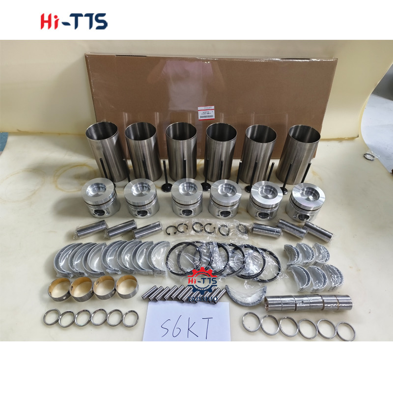 S6K Cylinder Liner kit 297-7752 178-6543 51-7523 Engine Rebuild Kits For Diesel Engine Parts