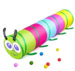 130MM 100MM Outdoor Camping Tent Pop Up Play Tent And Tunnel Polyester Fabric