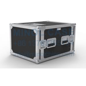 China 8U Rack Plywood Flight Case With Aluminum Frame on sale