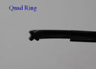 Custom High Pressure Quad Ring EPDM Aging Resistant For Static / Dynamic Sealing