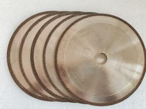Quality 1A1 600*2.5*20*5mm B100/120 Edge Design R0.5 Fillet + 7° Chamfer Electroplated CBN Cutting Disc wholesale
