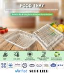 Supermarket PET Blister Frozen Food Tray Food Grade Disposable Meat Tray