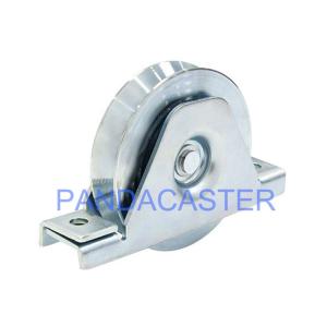 Quality 90mm V Groove Wheels And Track Rollers 250Kg Fixed Casters wholesale