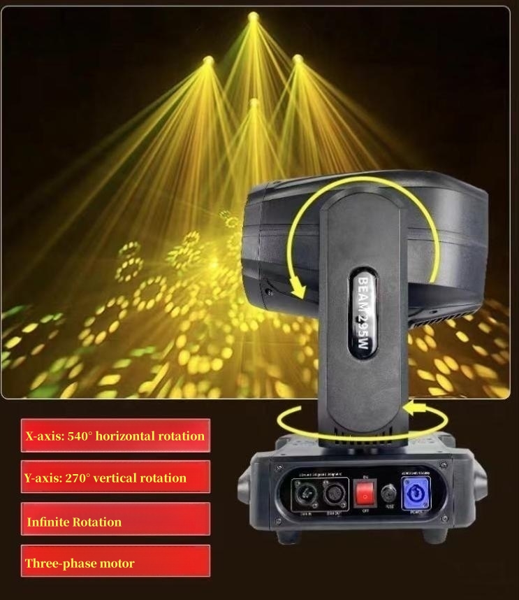 Nice Stage Light CRI Ra 95 Moving Head Beam Light Wedding Dmx Rgbw