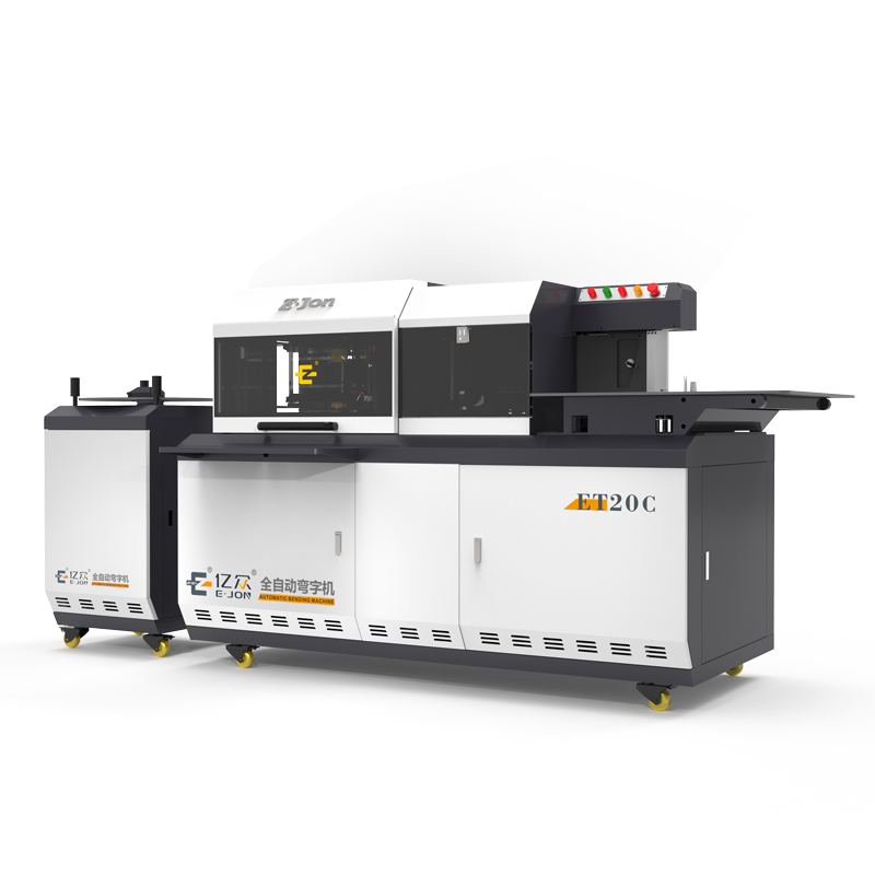 20cm Wide Channel Letter Bending Machine for LED Signage Ejon Y20L Servo Control
