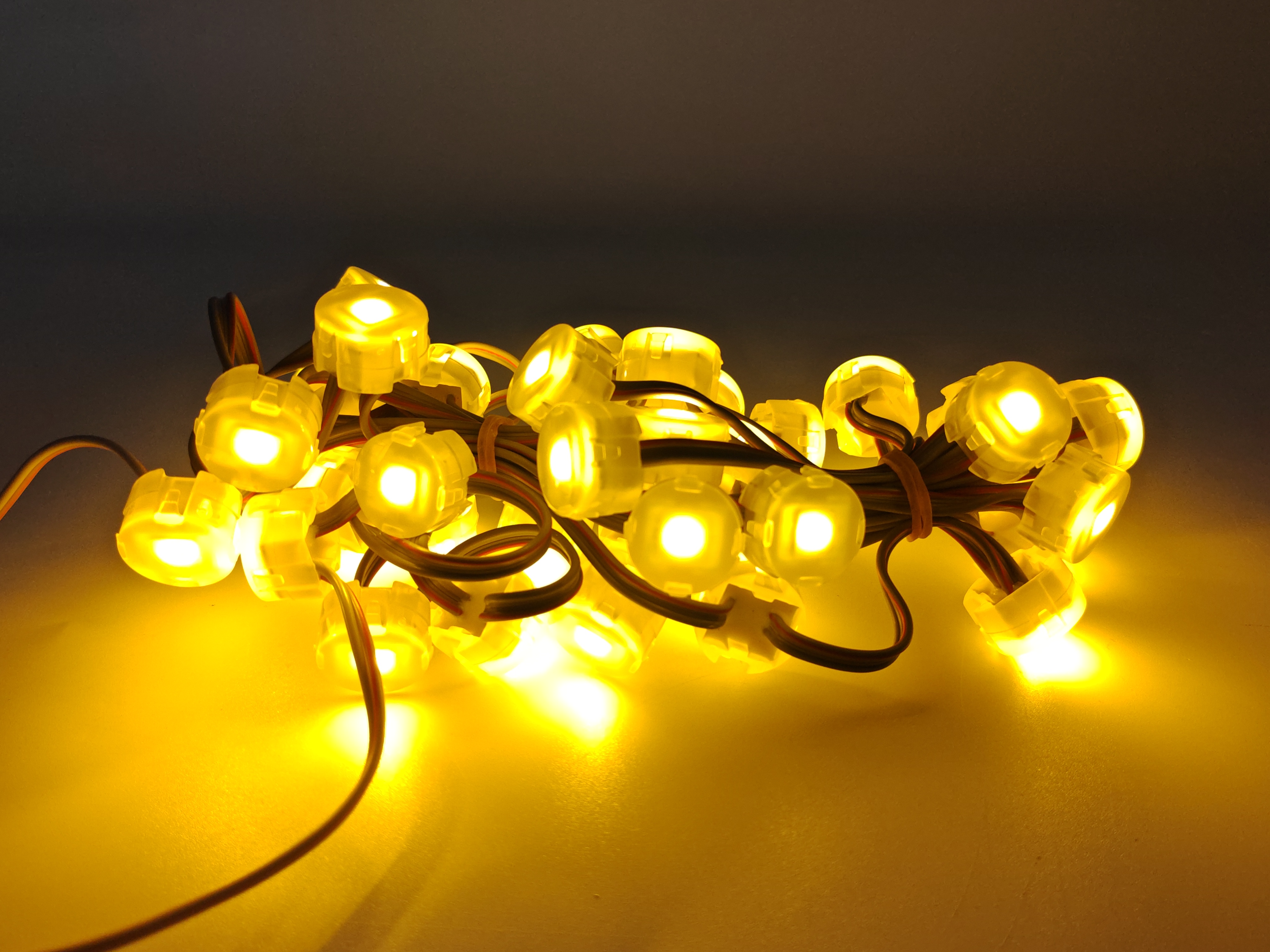 Miracle Bean 1W Epistar Chip 20mm RGB LED Point Light Waterproof Outdoor IP67 with PC Body